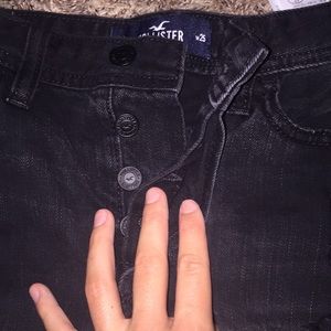 ✨black hollister jeans